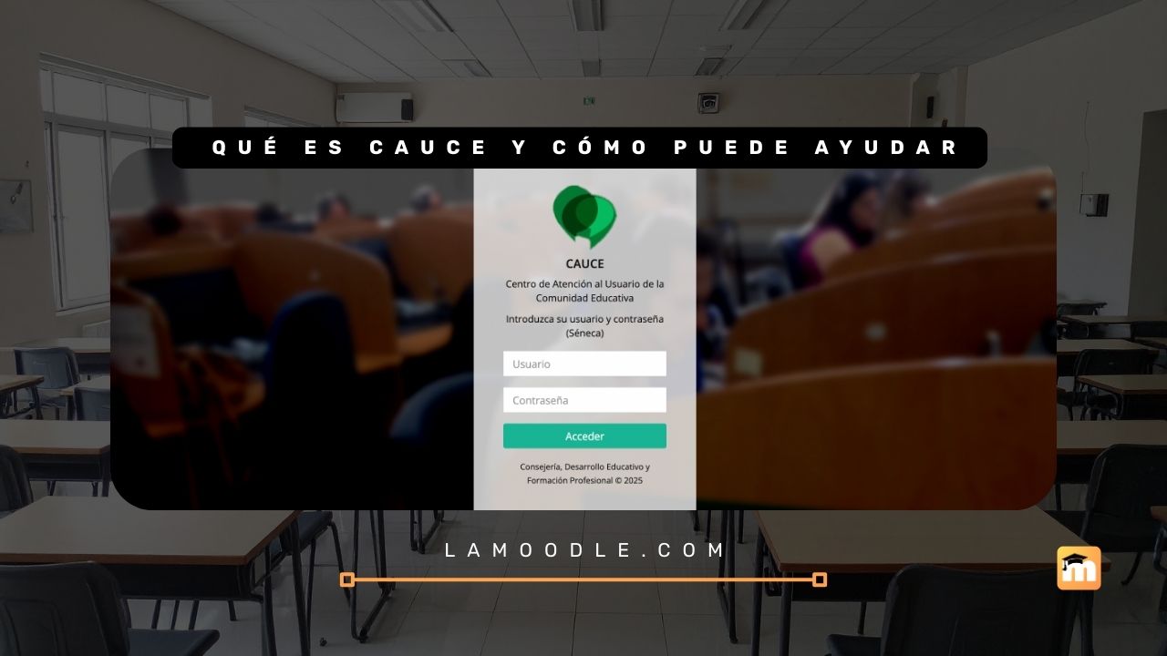 CAUCE: qué es y cómo puede ayudarte con Moodle Centros